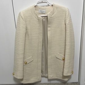 Gorgeous ivory tweed Babaton blazer! Like new. Size small.